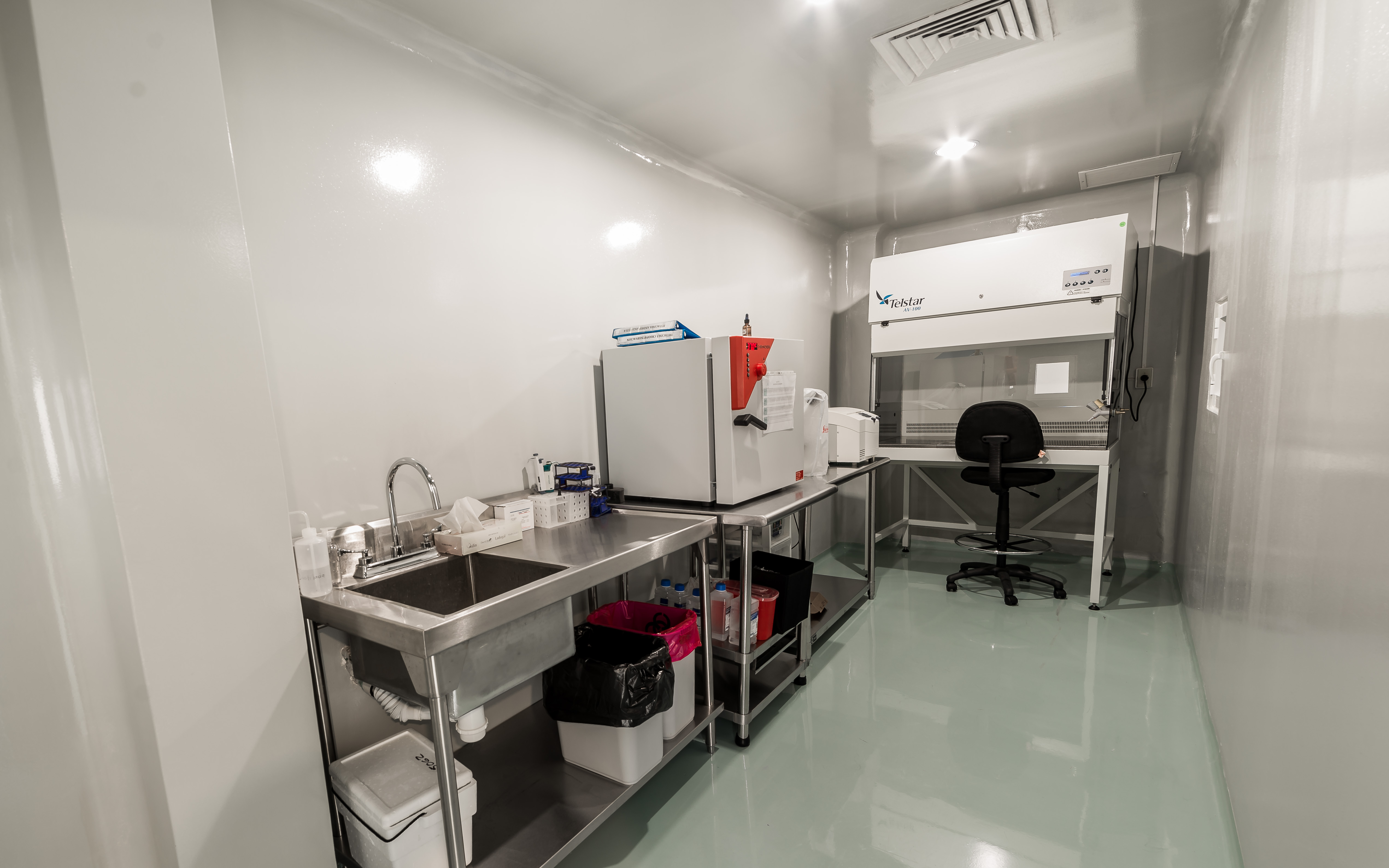 Laboratorio de la clínica